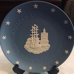 Wedgwood Vintage Boston Tea Party Plate